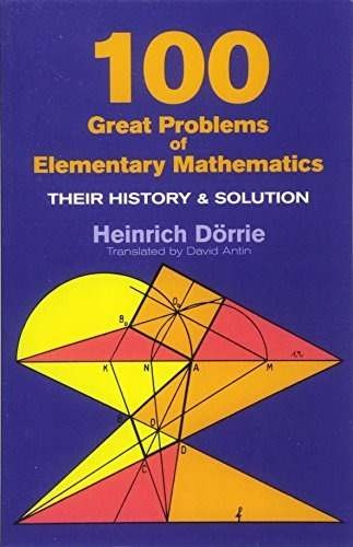 Libro 100 Great Problems Of Elementary Mathematics: Their Hi