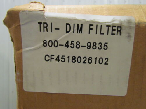 Tri-dim Cf4518026102 Cartridg Filter New In Box Cck