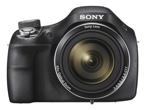  Sony Cyber-shot H400 DSC-H400 compacta color  negro
