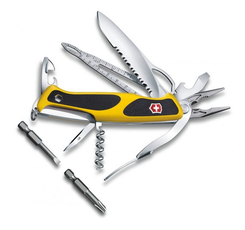 Canivete Ranger Grip Boatsman Amarelo 22 Funções Victorinox