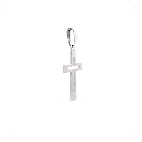 Dije Cruz De Plata 925 Agálea Hombre Mujer