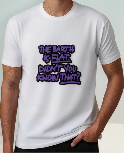 La Tierra Es Plana No Te Sabe Que Playera Ropa Estética Rop
