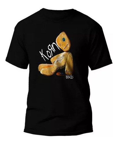 Remera Wear Print Tematica Korn, Issues Nu Metal Infantil