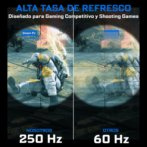 Monitor Gamer Acer 24 25 Pulgadas 250 Hz 1ms Fhd 1080p 240hz