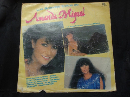 Vinilo Amanda Miguel Grandes Exitos M2