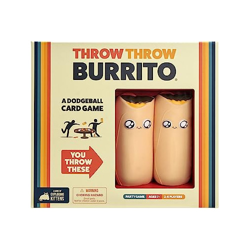 Throw Throw Throw Burrito By Exploding Kittens - Un Juego De