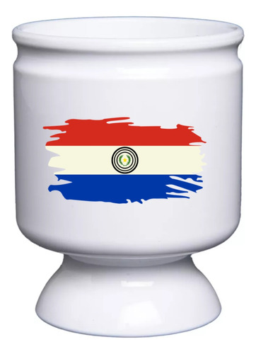 Mate Personalizado Polímero Paraguay Logo Imagen Souvenir