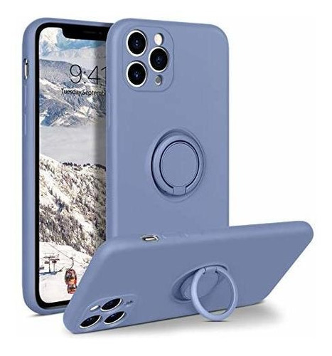 Bentoben iPhone 11 Pro Case, Slim Silicone 360 5qpmz