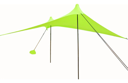 Tenda De Praia, Abrigo Solar Com Sacos De Areia Para Ativida