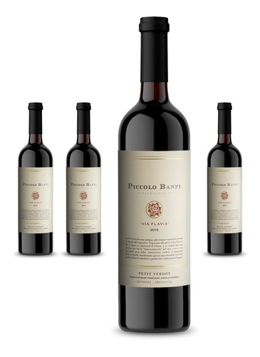 Vino Via Flavia Petit Verdot (4x750ml)