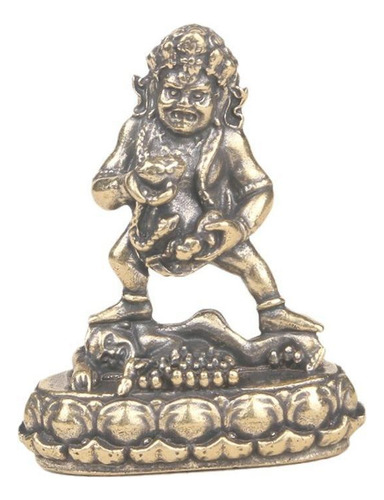 Mini Estatua De Buda, Dios Chino De La Riqueza, Escultura En
