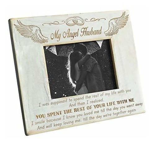K Kenon Personalized Wood Picture Frame To My Angel C7t2a