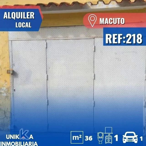 Local A Orilla De Calle En Zona Comercial En Macuto 