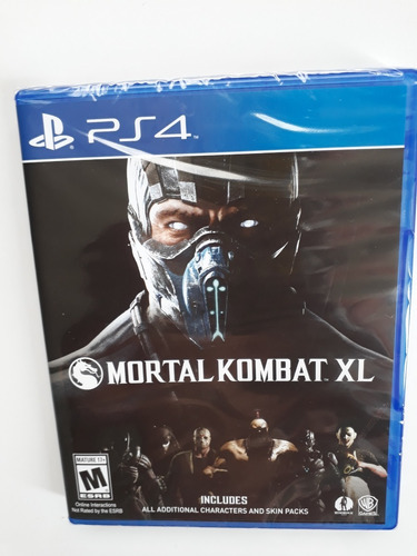 Mortal Kombat Xl  Juego Ps4 Nuevo Y Sellado