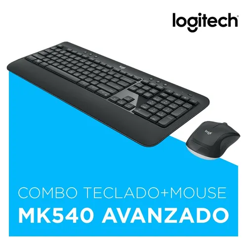 Teclado Y Mouse Logitech Mk540 Inalambrico Garant Oficial Rt