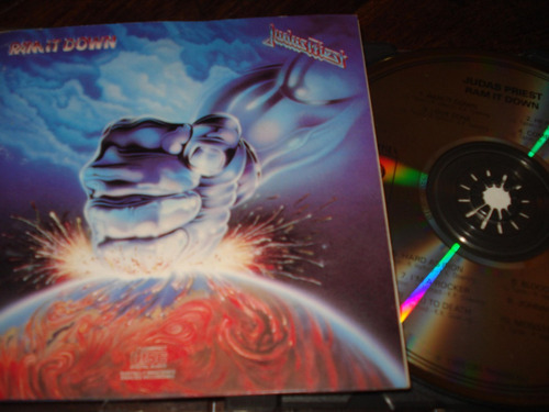 Judas Priest - Ram It Down Cd Made In Usa Original Pressin