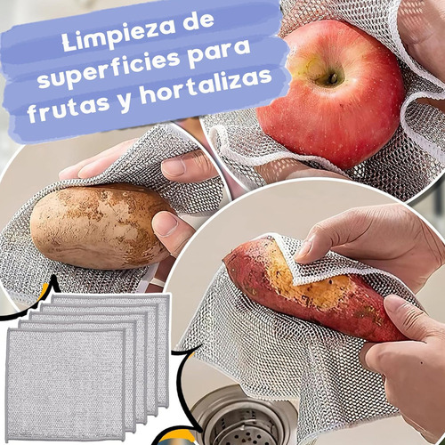 2024 Nuevo Trapo De Limpieza De Alambre Metálico 20pcs