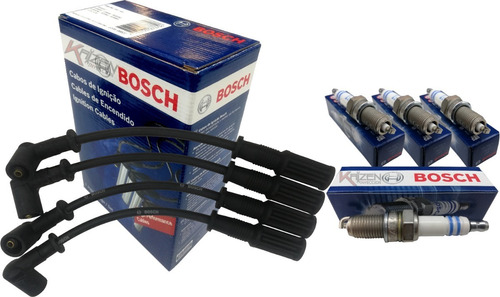 Cables + Bujias Bosch Fiat Doblo 1.4 16v 2013 Al 2018