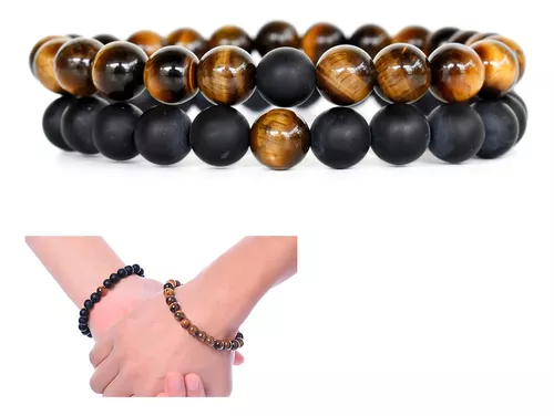 Pulseras De La Distancia Piedras Naturales Parejas Familia