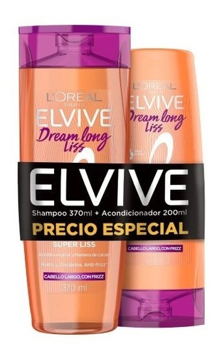 Set Elvive Dream Long Liss Shampoo Y Acondicionador Ub