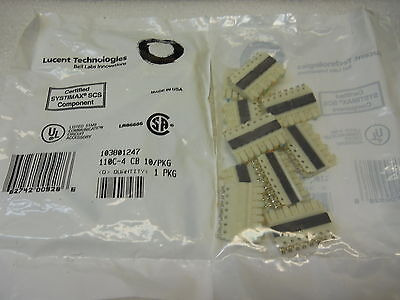 Lucent Technologies 103801247 Connector Block 110c-4 (se Kkf