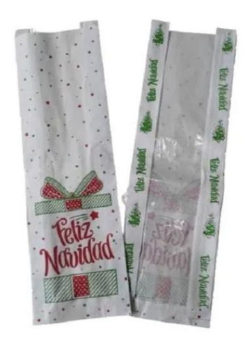 Imagen 3 de 3 de Bolsas De Papel Parafinado Con Ventana Para Pan De Jamón