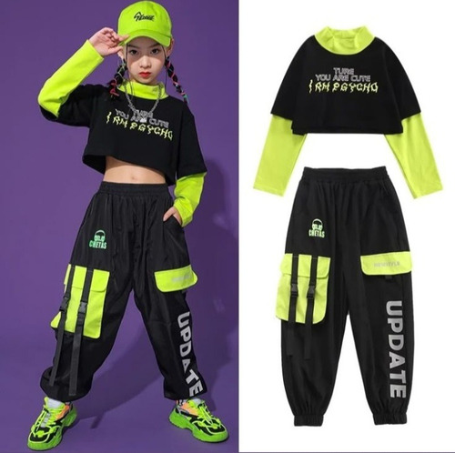 Hacemos Conjuntos O Solo Pantalon Para Escuela De Baile Verde Lima 8