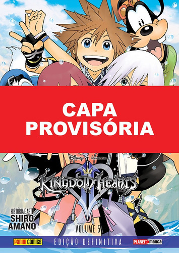 Kingdom Hearts Ii - Vol. 05 - Edição Definitiva, De Amano, Shiro. Editora Panini Em Português