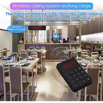 Comprar Number Display System Wireless Queue Ing With Waterproof 4