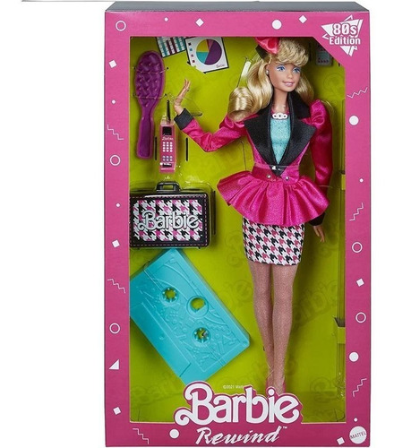 Barbie Rewind Profissões 2021 Anos 80 Repro Signature