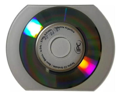 3 Mini Cd Vírgen Ipc Microcard-r 57mb 6.30min Inkjet