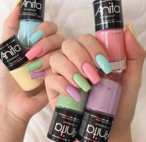 Imagen 2 de 3 de Esmaltes Anita Colección Xo Pandemia 6 Unidades