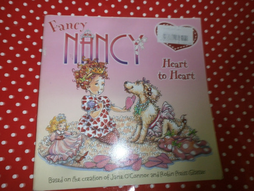 Fancy Nancy Heart To Heart Con Todos Sus Stickers! Impecable