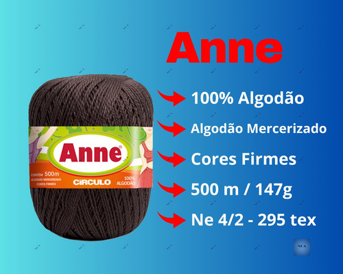 Linha Anne 500 Circulo Cor 5203 - Greenery