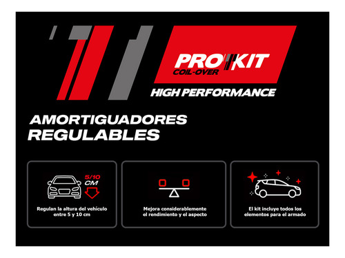 Imagen 3 de 5 de Amortiguadores Regulables Renault Kangoo 04/13