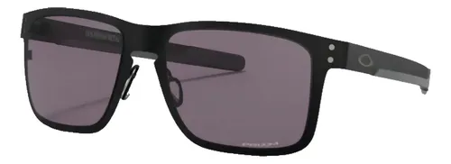 Óculos de sol Oakley Holbrook Metal tamanho Standard armação matte black y lente grey