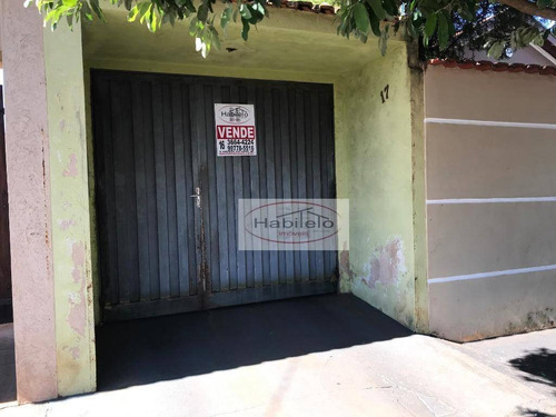 Imagem 1 de 15 de Casa Com 3 Dormitórios À Venda, 140 M² Por R$ 238.000 - Vila Nossa Sra De Fátima - Brodowski/são Paulo - Ca0757