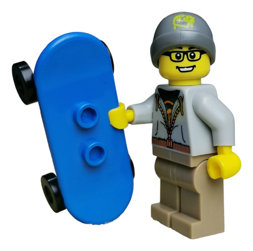 Lego Minifiguras Serie 4 Skater Original 8804