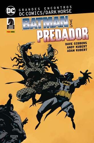 Grandes Encontros: Dc Comics Dark Horse - Batman Vs. Predador, de Gibbons, Dave. Editora Panini Brasil LTDA, capa dura em português, 2018