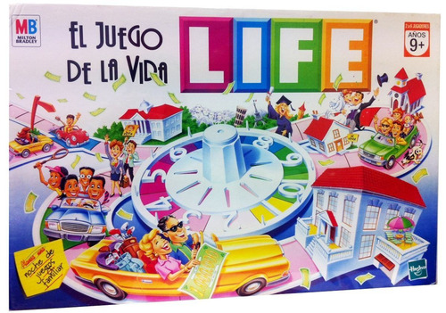Imagen 2 de 4 de Life El Juego De La Vida Hasbro Original