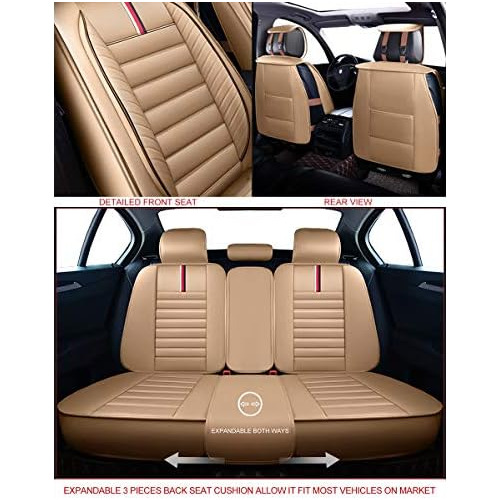 Accesorios De Fundas De Asiento De Coche, Juego Complet...