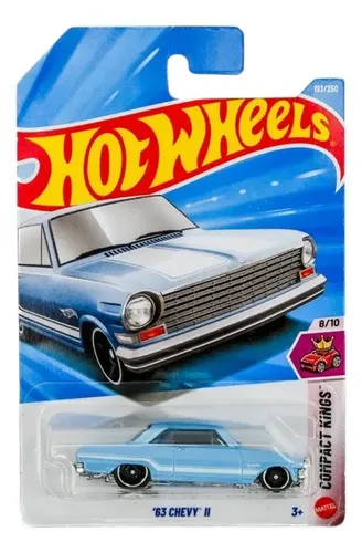 '63 CHEVY II Hot Wheels ミニカー Hot Wheels 63 Chevy Ii - Lote J E K - 2026 | MercadoLivre