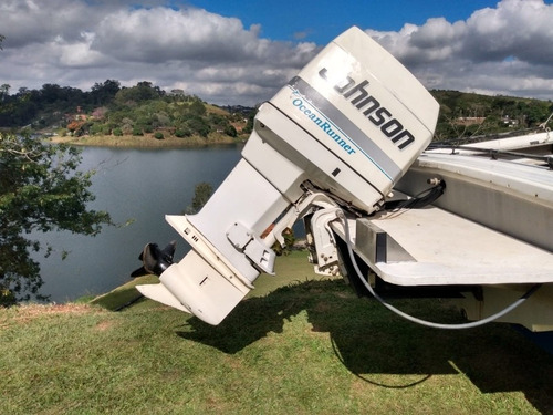 Imagem 7 de 7 de Magnum 28 Ano 1987 Motor Jhonson 250hp V8 Virtual Nautica