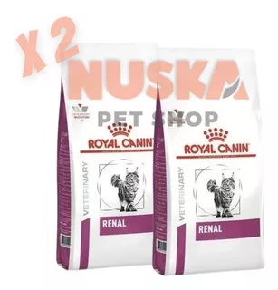 Royal Canin Renal Cat Gato 2 Kg X 2 Unidades Nuska