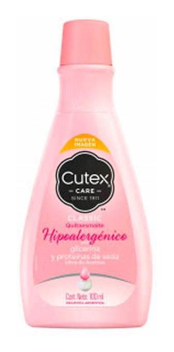 Pack X 3 Unid Quita Esmalte  Hipo 100 Ml Cutex Perfumeria