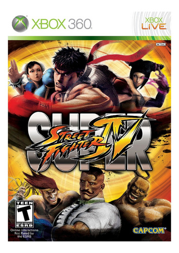 Street Fighter Iv Super - Xbox 360 Físico - Sniper