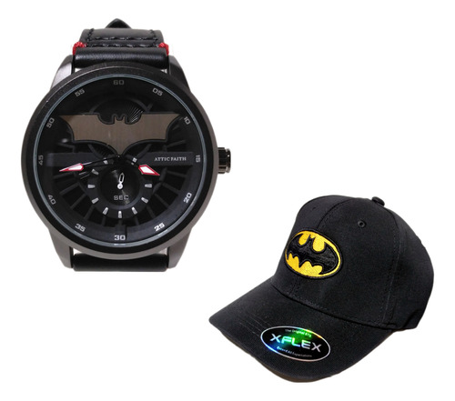 Combo Reloj Batman Casual + Gorra Batman Hombre