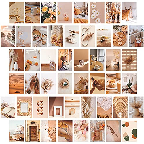 Kit De Collage De Pared Fotos Estéticas De 50 Piezas, ...