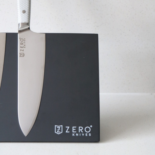 Bloque Magnetico Soporte De Cuchillos - Zero Knives - Negro