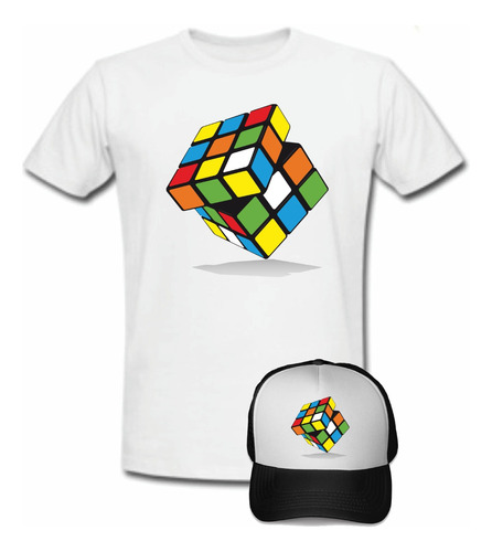 Camiseta Gorra Cubo Rubik Personalizada